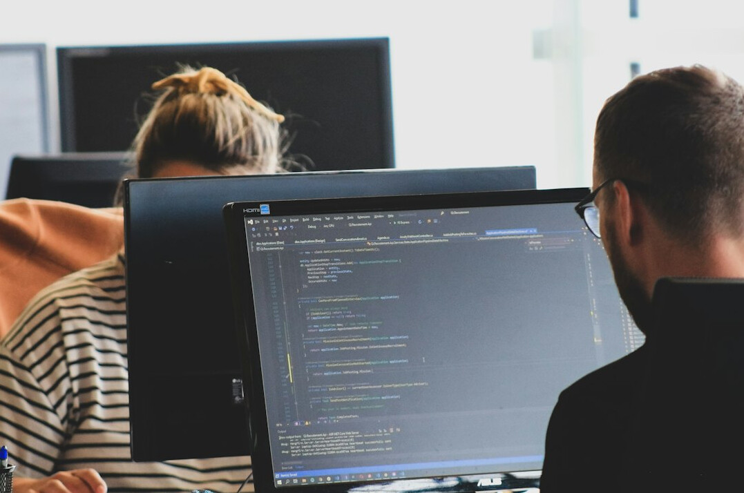 programmers at computers